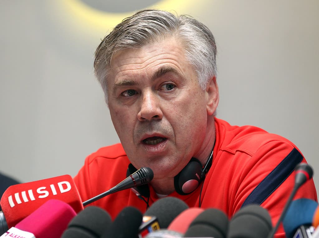 Carlo Ancelotti é o novo técnico da Seleção Brasileira